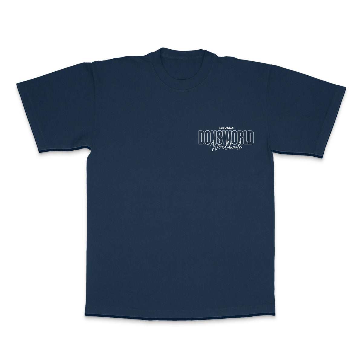 WORLDWIDE TEE "DARK NAVY"