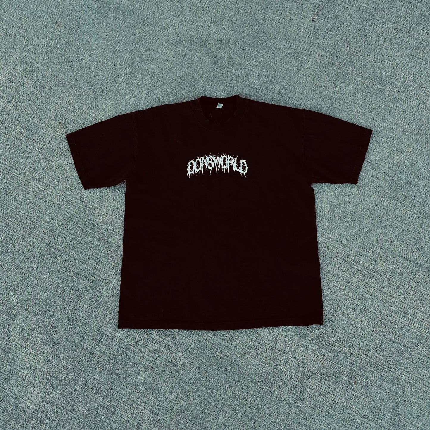 Venom Script Tee (Jet Black)