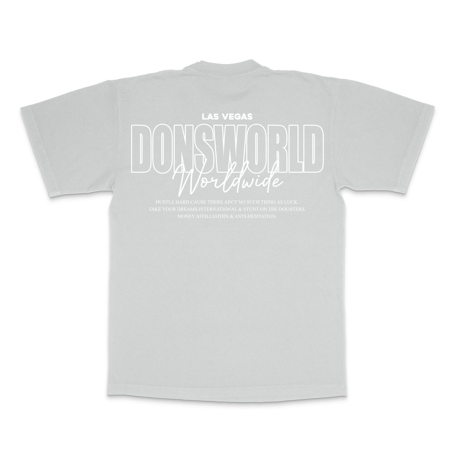 WORLDWIDE TEE   "GRAY CEMENT"