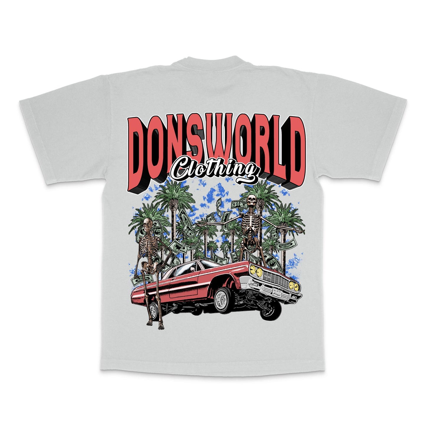 LOWRIDER TEE  "Cement Gray"